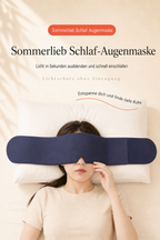 SOMMERLIEB Kühlende Schlafmaske – lichtdicht, sanfter Sitz