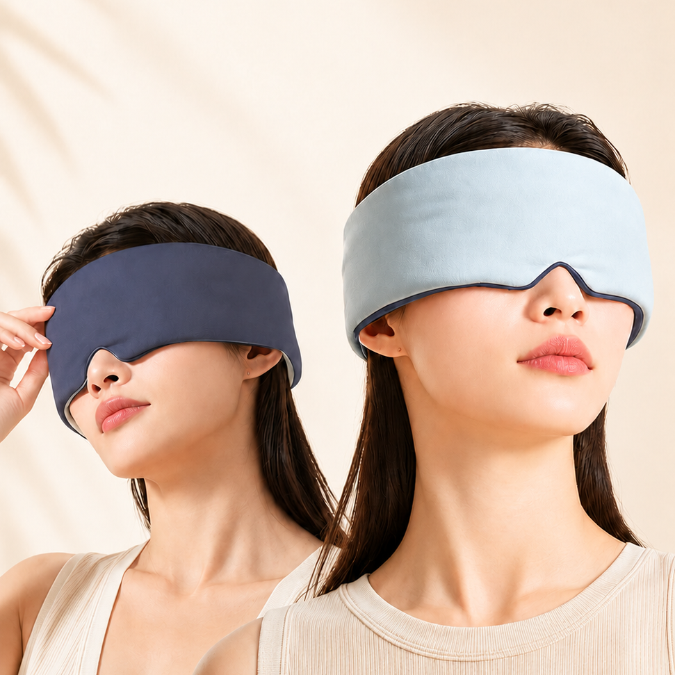 SOMMERLIEB Kühlende Schlafmaske – lichtdicht, sanfter Sitz