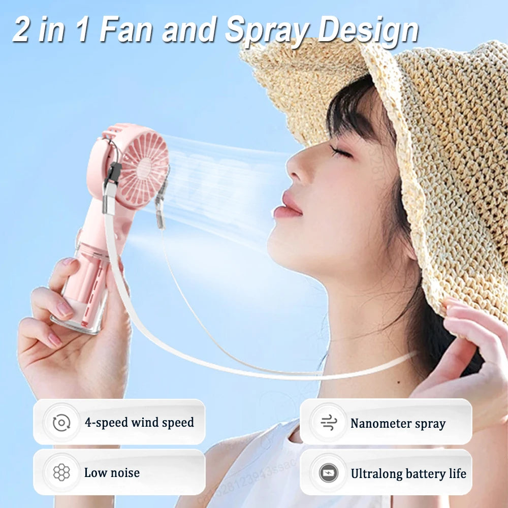 SOMMERLIEB Misty Fan – 2-in-1 Ventilator mit Wassernebel