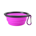 SOMMERLIEB Faltbarer Hunde-Wassernapf mit Karabiner