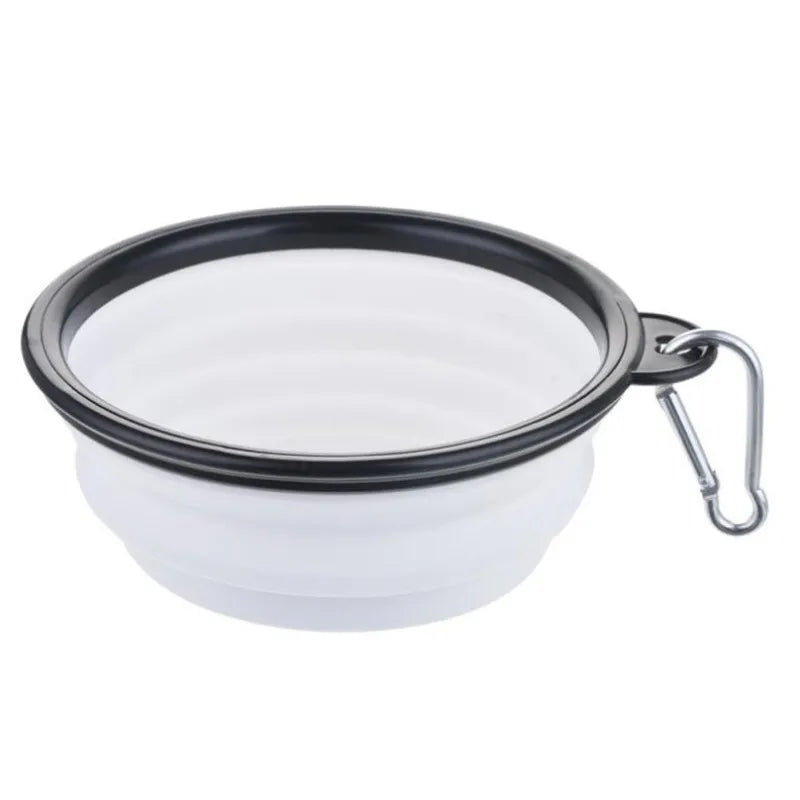 SOMMERLIEB Faltbarer Hunde-Wassernapf mit Karabiner