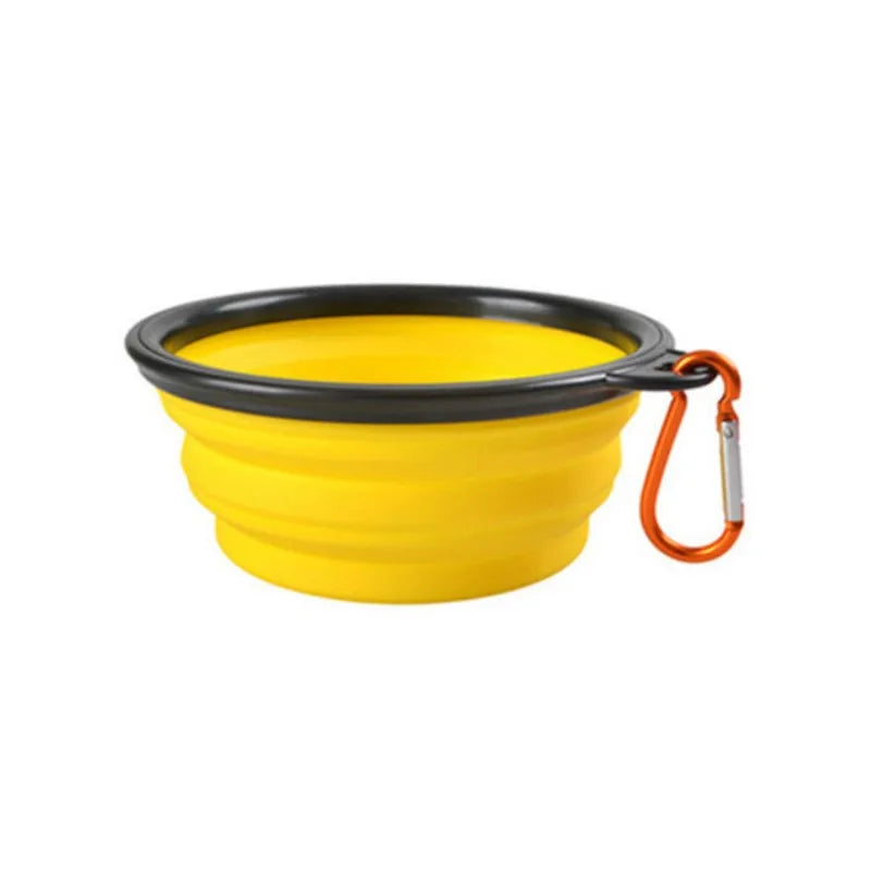 SOMMERLIEB Faltbarer Hunde-Wassernapf mit Karabiner