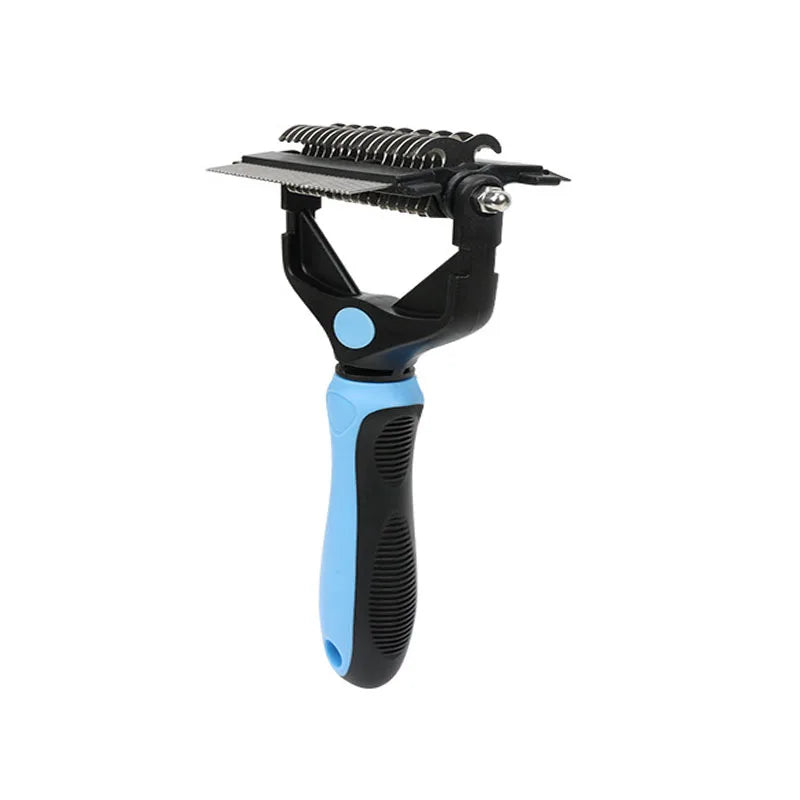 3-in-1 Fellpflege-Bürste für Hunde & Katzen – Unterwollbürste & Entfilzungstool