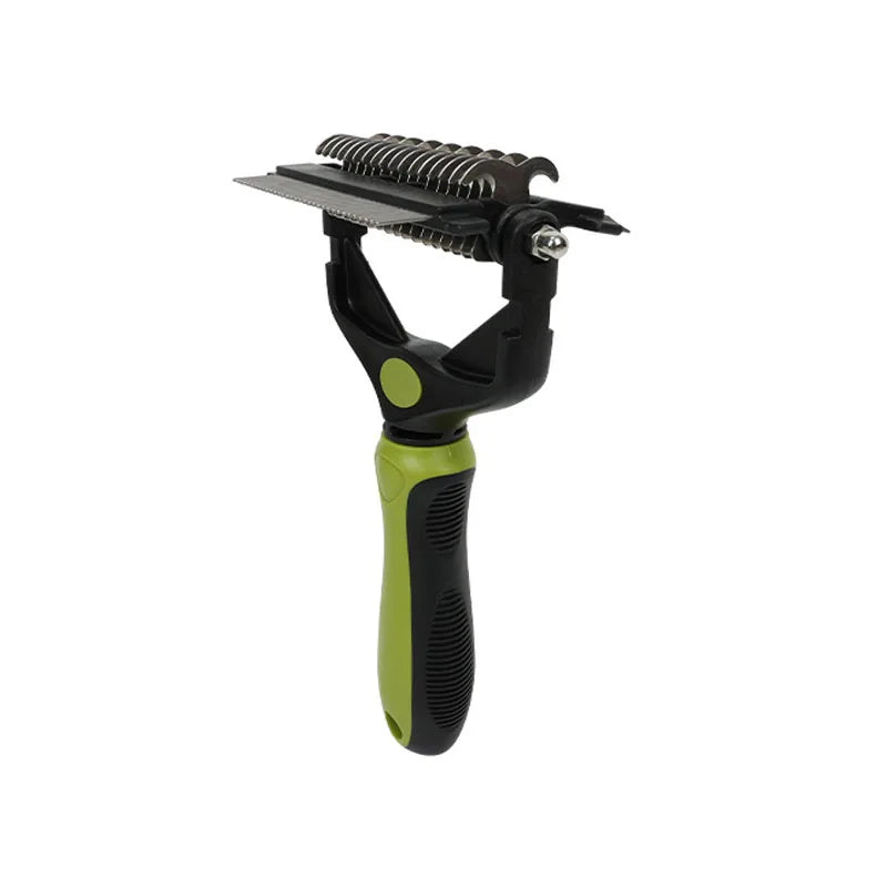 3-in-1 Fellpflege-Bürste für Hunde & Katzen – Unterwollbürste & Entfilzungstool
