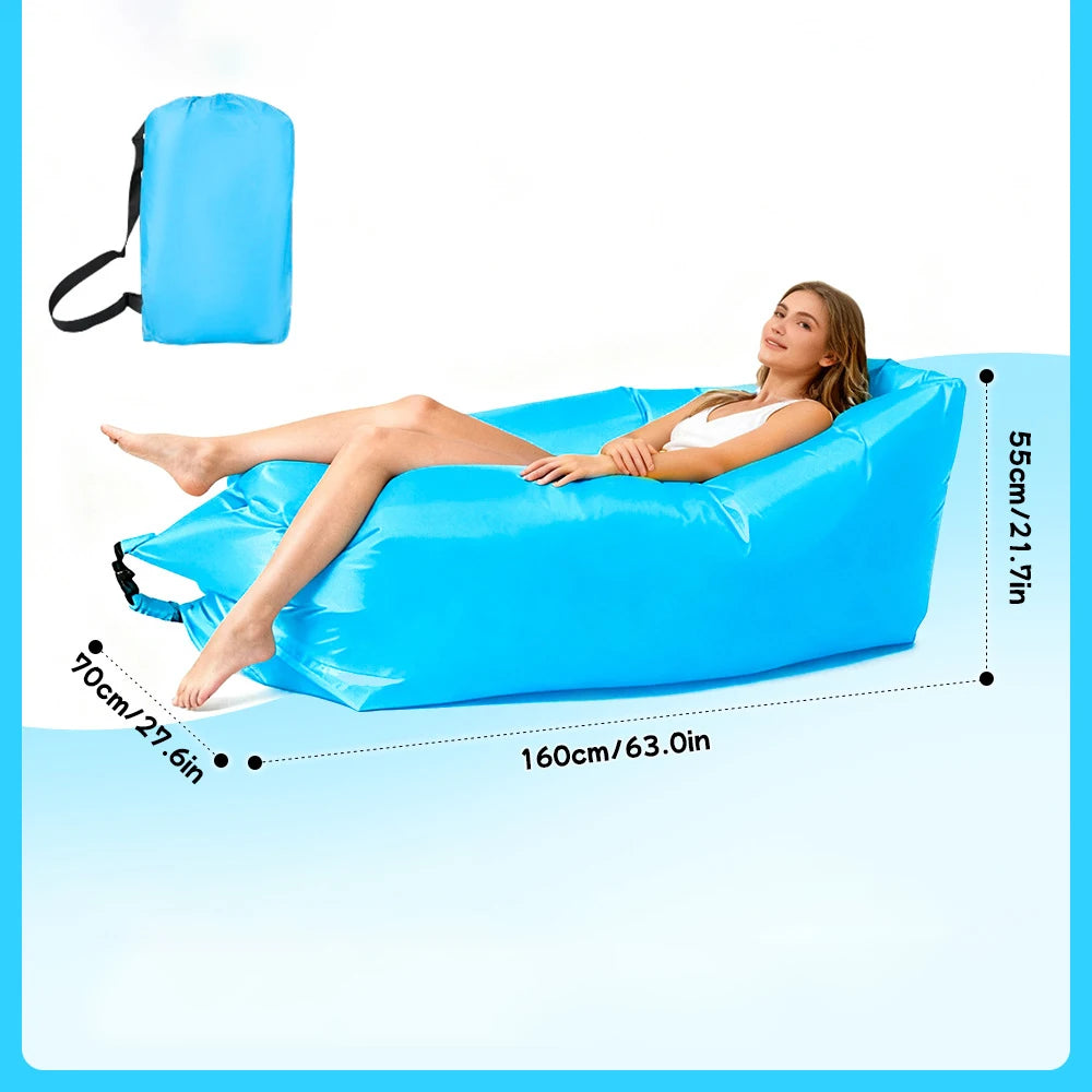 SOMMERLIEB Air Lounger – Aufblasbares Sommer-Sofa