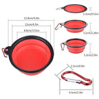 SOMMERLIEB Faltbarer Hunde-Wassernapf mit Karabiner
