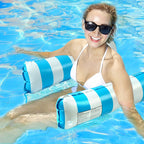 SOMMERLIEB Pool-Lounger 4-in-1 mit Mesh-Sitzfläche
