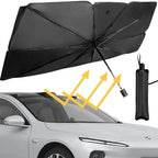 SOMMERLIEB Auto-Sonnenschutz Windschutzscheibe – faltbar, UV- & Hitzeschutz